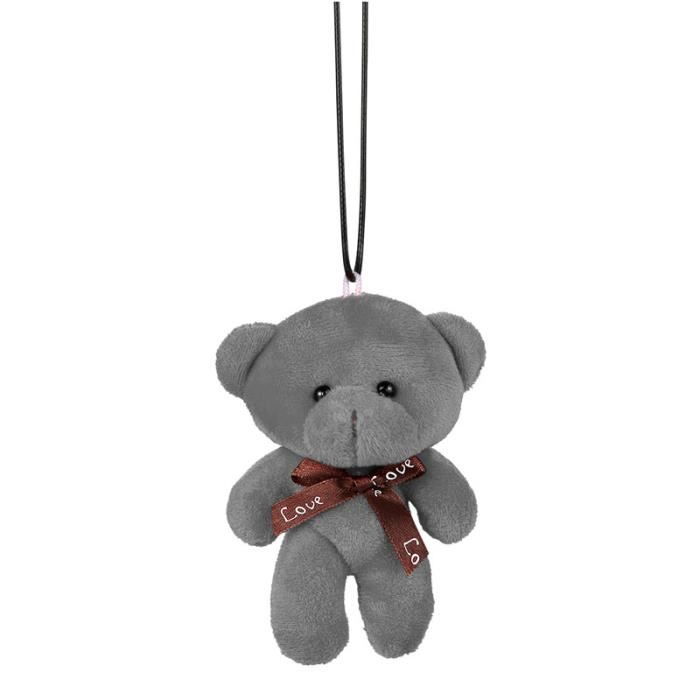 décoration intérieure de voiture dés carrés rétro à suspendre Paire de dés pour rétroviseur de voiture en peluche 7,6 cm 