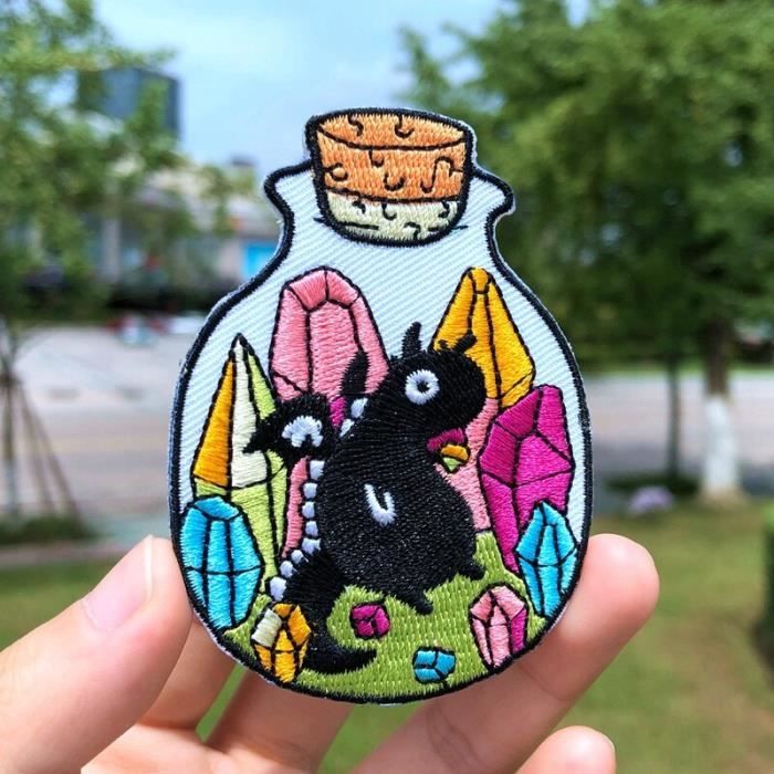 Lot De 10 Patchs Brodés Pour Vêtements, Biscuits, Broderie à Faire Soi