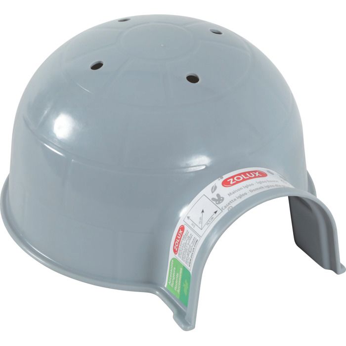 Igloo Plastique Gris Pour Petit Rongeur - Zolux
