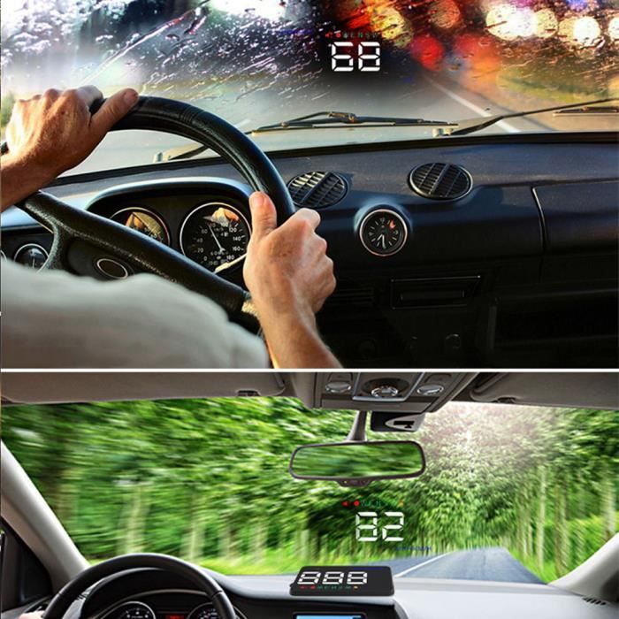 Support de téléphone GPS universel HUD, budgétaire de vitesse de voiture,  affichage tête haute, support de smartphone de navigation - AliExpress