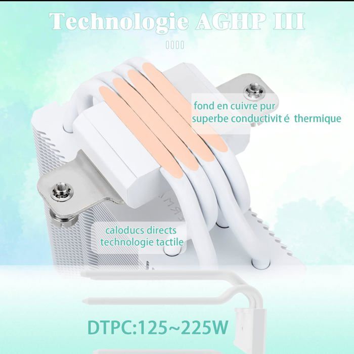 Thermalright Assassin X 120 Refined SE ARGB Black White CPU Air Cooler