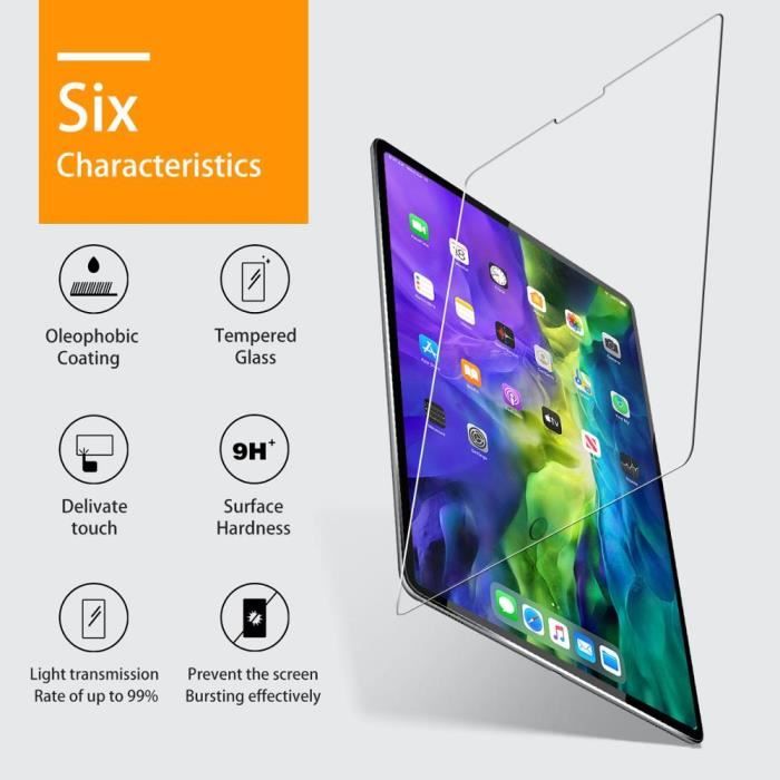 Apple iPad Pro 2020 (11 pouces) en Tempered Glass trempé - Protecteur d' écran - Verre