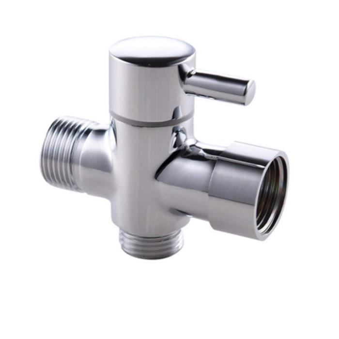 Adaptateur Séparateur Robinet 2 Voies Pour Dérivation D'eau - ABS Robuste