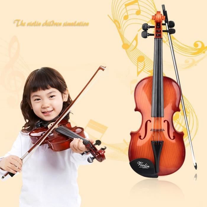 Instrument pour enfant Khall, jouet de divertissement pour enfants, jouet  de violon acoustique simulé pour enfant, corde réglable, débutant musical,  développer la pratique des instruments 