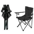 GOLDCMN  - FAUTEUIL DE CAMPING Chaise pliante de camping, convient pour le camping, les pique-niques, etc.-2