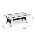 Table multi-jeux 3 en 1 - SOKKER - Samurai - Air Hockey, Ping-Pong et convertible Table dînatoire-2