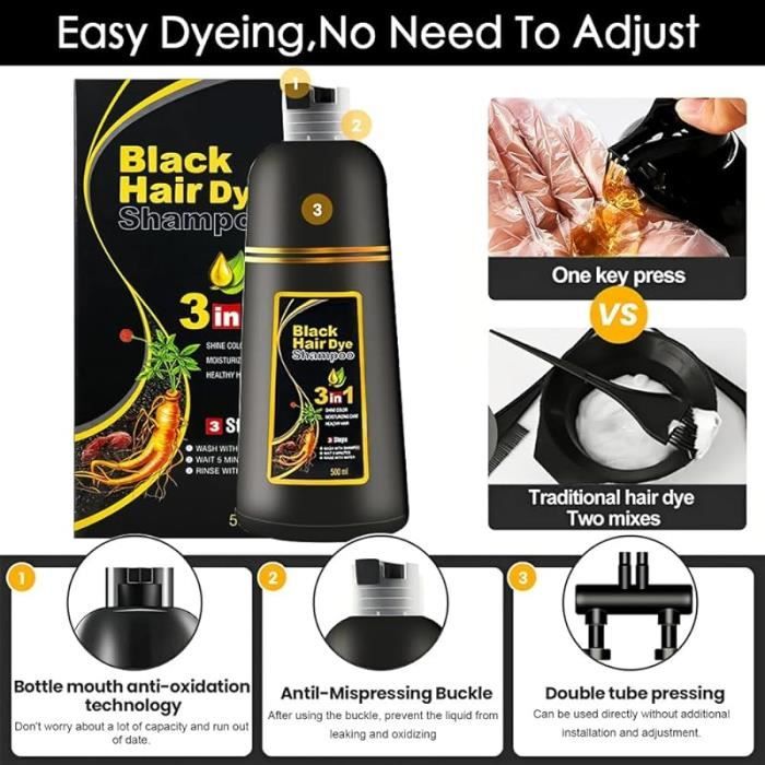 SHAMPOING pour cheveux noirs shampooing blanc noir pour hommes et — free download