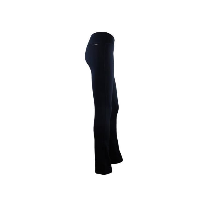 Pantalon de Fitness Reebok Fitted Bootcut Noir pour Femme Adulte