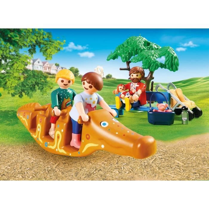 Soldes Playmobil Parc de jeu avec toboggan (9423) 2024 au meilleur prix sur