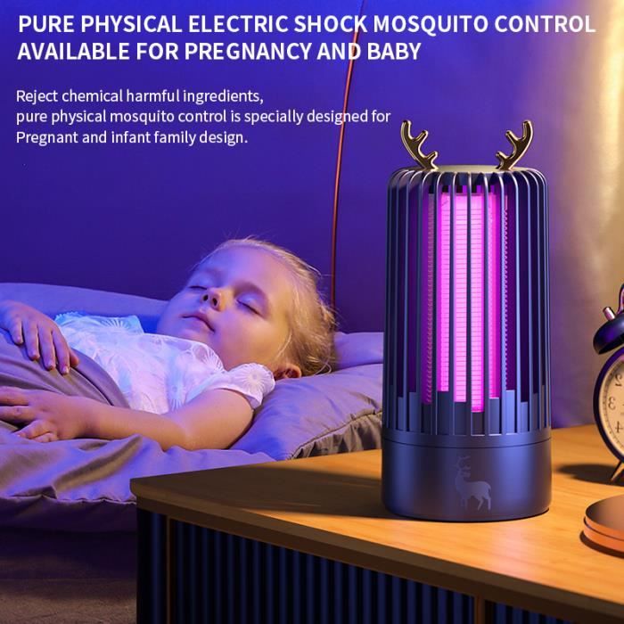 USB Lampe anti moustique, Anti moustique electrique, Lampe anti