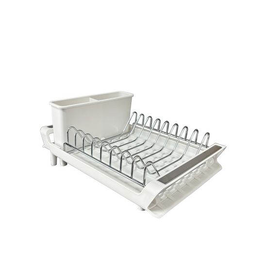 Erreke Égouttoir à Vaisselle, Égouttoir Extensible Cuisine, Bec Verseur