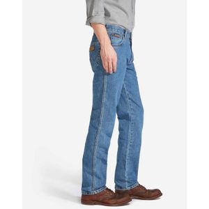Jeans Wrangler Texas Bleu Délavé Stretch - Occasion Très Bon état, Taille W32 L34