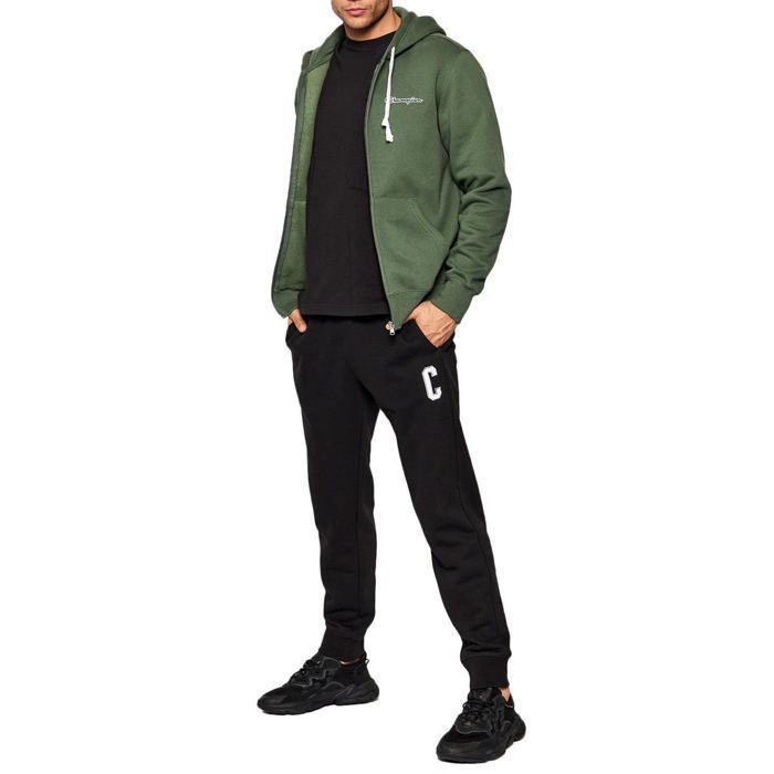 U.S. Grand Polo Sweat À Capuche Zippé Homme Vert U.S. Grand Polo Sweat À Capuche Zippé Homme Vert
