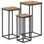 Ensemble De Tables Pour Plante 3 Pcs Teck Recycle Achat Vente