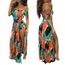 Robe Bohemienne Plage Maxi Longue Encolure Et Epaules Denudees Orange Achat Vente Pareo Pagne Cdiscount