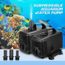 T4w Pompe Submersible à Eau Pour Aquarium Poisson Fontaine 45w 3000 Lh