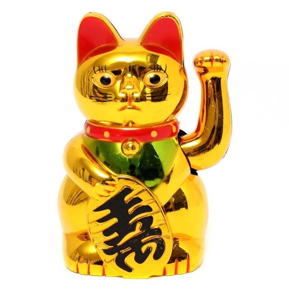 Batterie Chat Chinois Saluant Porte Bonheur Patte Mouvante Alimente Bonne Chance Cdiscount Bagagerie Maroquinerie
