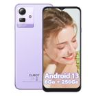 CUBOT Note 50 Smartphone 8Go+256Go Android 13 Écran 6.56" FHD+ Caméra 50MP 5200mAh Telephone Portable NFC GPS Dual SIM 4G - Violet