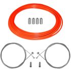 Kit Câbles Et Gaines De Frein Téflon Jaune Fluo Pour Vélo - Universel (Route, VTT, Ville)