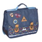 KID'ABORD Cartable 38cm léger POIDS PLUME Voiture Vroum Bleu