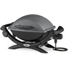 WEBER Barbecue Grill Electrique Q1400 - Surface de cuisson 43 x 32 cm - Noir