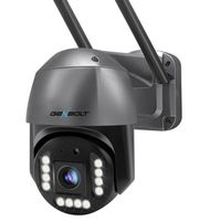 Caméra de surveillance GENBOLT 4K WiFi extérieure avec détection humaine/ véhicule et vision nocturne couleur