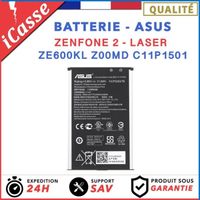 Batterie ORIGINALE pour Asus Zenfone 2 Laser ZE600KL Z00MD C11P1501 3000mAh