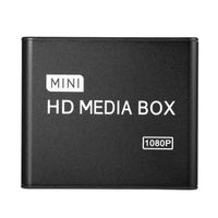 Mini-lecteur multimédia Full HD 1080p MPEG / MKV / H.264 HDMI AV USB + Télécommande