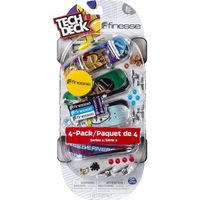 Tech Deck - Finger Skate - Pack 1 Fingerboard - Auténtico Skate De