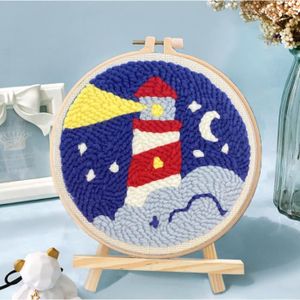 comptée 11 ct Élégante tasse à café CaptainCrafts Kit de broderie au point de croix pré-imprimé pour débutants enfants et adultes
