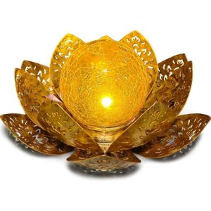 DÉCORATION LUMINEUSE Lampes Solaires D'Extérieur - Lotus - Décoration D