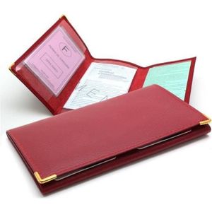 Porte Carte Grise Plat Double Face Cuir Pour Document Voiture, Permis,  Assurance Et Carte Crédit Existe En Plusieurs Couleur[x1767] Vert -  Cdiscount Bagagerie - Maroquinerie