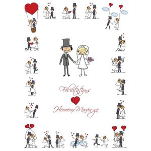 Carte Felicitation Mariage Cdiscount