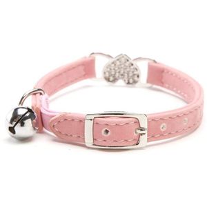 Lot De 4 Colliers Pour Chat Avec Clochette - Sécurité Fermeture à Rupture - Coton Doux Réglable 19-32 Cm