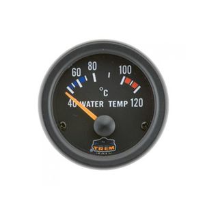 Manomètre température eau TORR 40-120°C fond NOIR