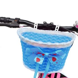 DÉCORATION DE VÉLO Bleu - Panier à nœud papillon pour enfants, 1 pièce, pour garçons et filles, stabilisateur de vélo d'extérieu