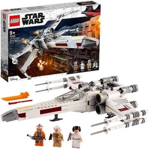 ASSEMBLAGE CONSTRUCTION Jeu de construction - LEGO - Star Wars - X-Wing Fighter - Luke Skywalker - Princesse Leia - R2-D2