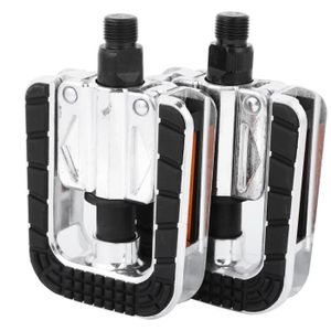 Pédales De Vélo D'appartement – Paire – Tige Courte 12,7 Mm – Surface Antidérapante – Roulements Scellés
