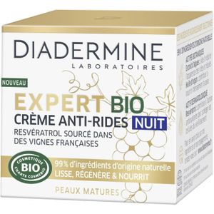 ANTI-ÂGE - ANTI-RIDE DIADERMINE Expert Bio Crème Visage Anti-Ride Nuit 