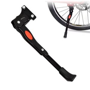 DIAOCARE Bequille Velo Béquilles de Vélo 24- 29 Réglable Alliage  Béquilles pour Vélo avec Pied en Caoutchouc Antidérapant Side Béquille  Universel