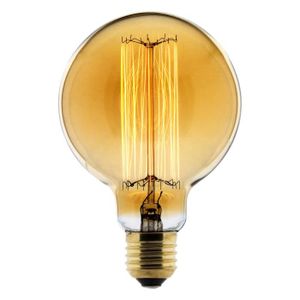 AMPOULE - LED Ampoule Déco filament carbone Globe Ø95 25W E27 27