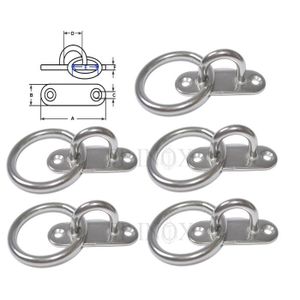 Pontet sur Platine inox 35x30mm Lot de 5