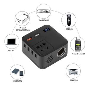 CHARGEUR - ONDULEUR Minifinker 150W Voiture onduleur convertisseur de 