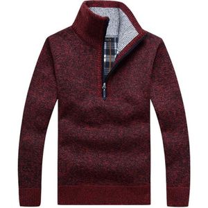 PULL FUNMOON Pull Homme Manches Longues Encolure Ronde 