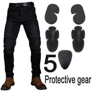 JEANS Jeans de course moto pour hommes avec 5 protection