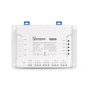 Interrupteur Connecté WIFI Pour Commande à Distance Éclairage ou Pompe –  Interrupteur Télécommande Sans Fil