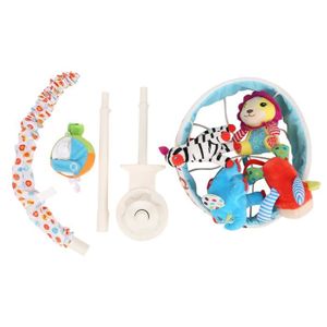 XZNGL bébé jouets berceau Mobile Mobile pour berceau bébé jouets mois  berceau Mobile avec télécommande musique lit cloche Animal hochet 