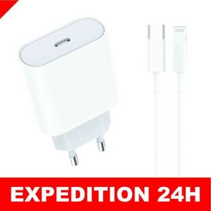 Adaptateur USB-C vers jack Blanc (Officiel) Avec boîte pour Apple iPhone  13/12/11/XS/XS Max/XR