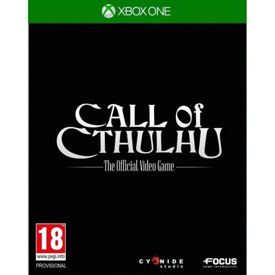 Call of Cthulhu Jeu Xbox One
