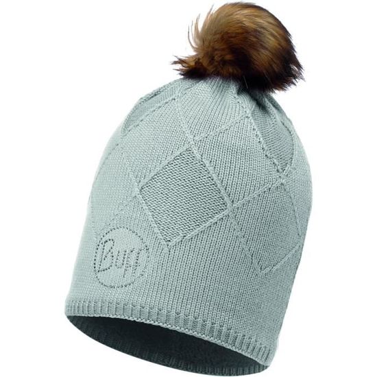 Bonnet D'hiver Enfant Avec Oreillettes - Doublé Polaire, Attaches, 2 à 6 Ans (gris)